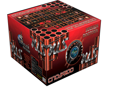 Фейерверк - батарея салютов Звезда востока